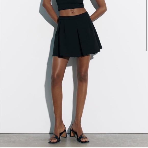 Zara Pleated Skirt - Picture 4 of 11